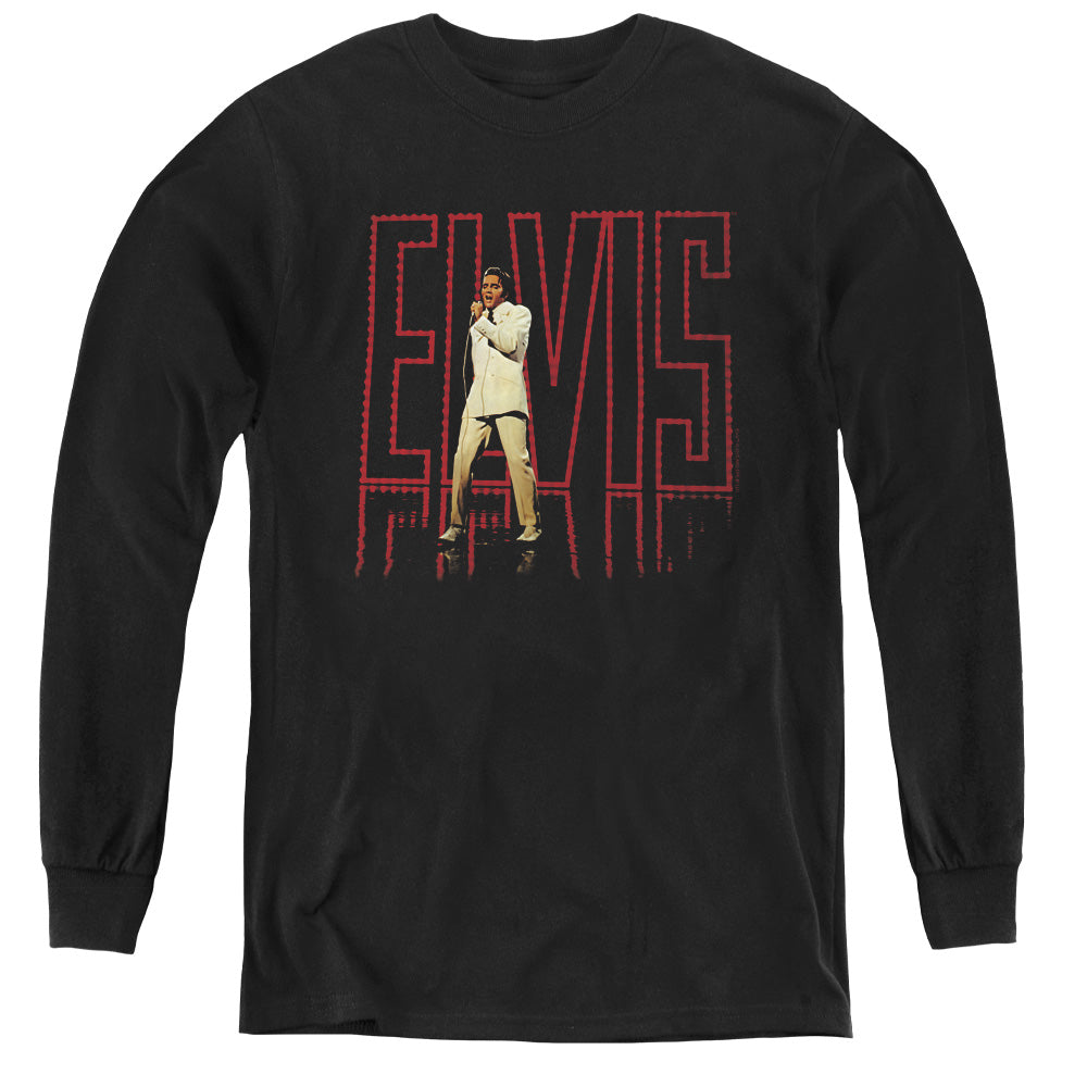 Elvis Presley Elvis 68 Album Youth Long Sleeve T-Shirt