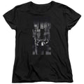 Batman v Superman Rainy Viglante Womens T-Shirt