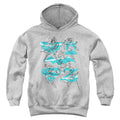 DC Super Hero Girls Line Art Group Youth Hoodie