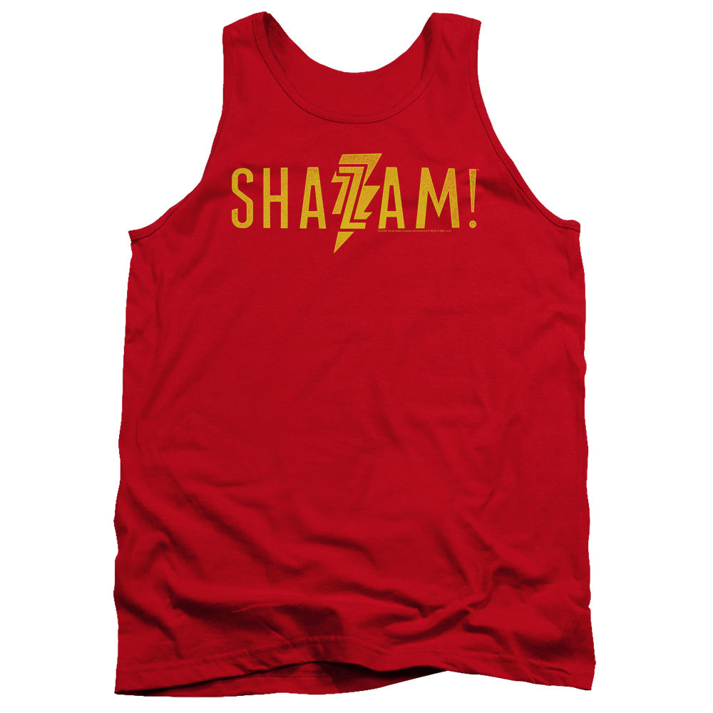Shazam! Flat Logo Tank Top