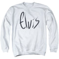Elvis Presley Sketchy Name Crewneck Sweatshirt