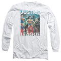 DC Comics Hall Of Justice Long Sleeve T-Shirt