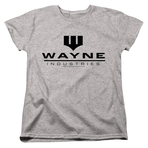 Batman Wayne Industries Womens T-Shirt