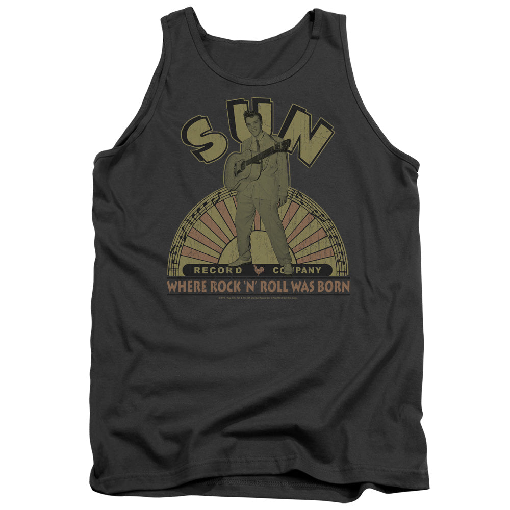 Sun Records Elvis Silhouette Tank Top
