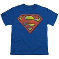 Superman Retro Supes Logo Distressed Youth/Toddler T-Shirt
