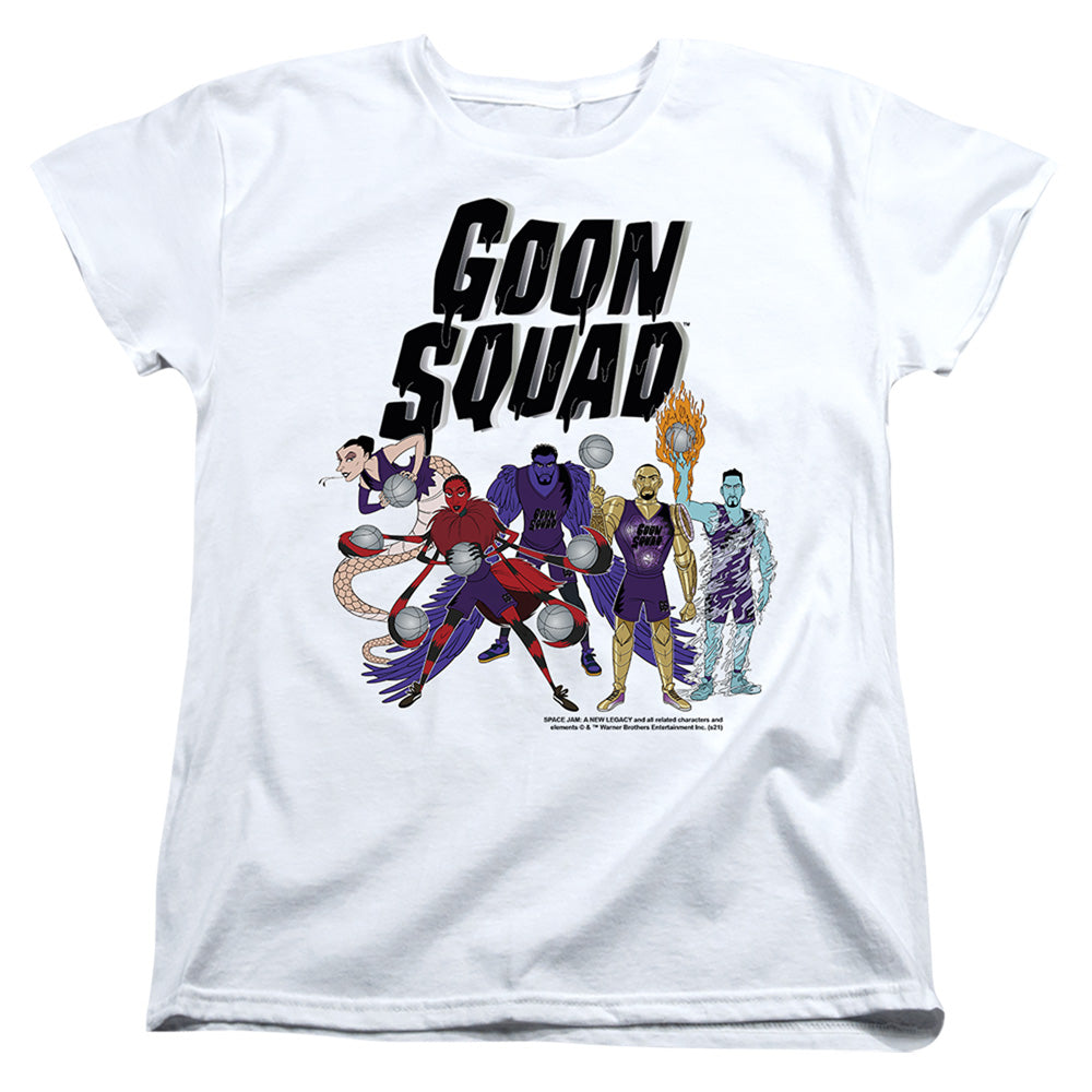 Space Jam Goon Squad Group Womens T-Shirt