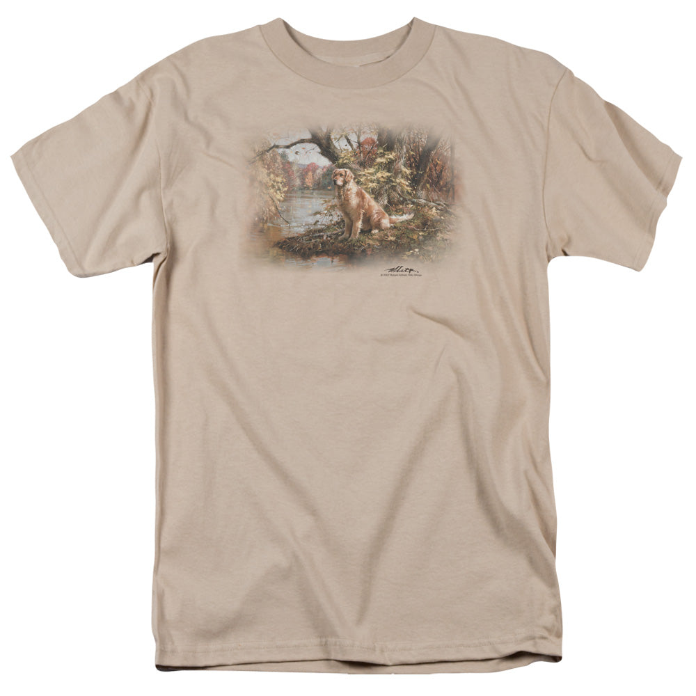 Wild Wings Ready to Go On Golden Retriever T-Shirt