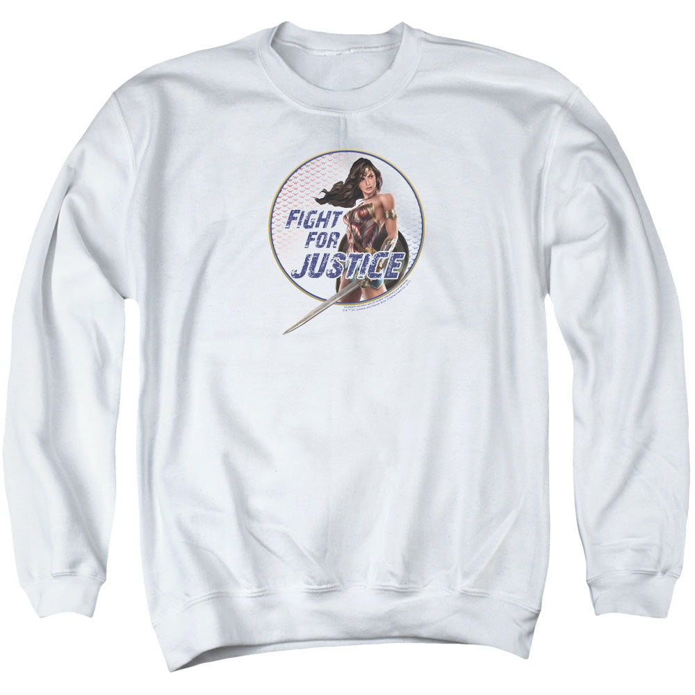 Wonder Woman (2017) Fight for Justice Crewneck Sweatshirt
