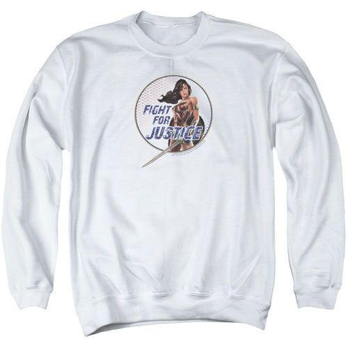 Wonder Woman (2017) Fight for Justice Crewneck Sweatshirt