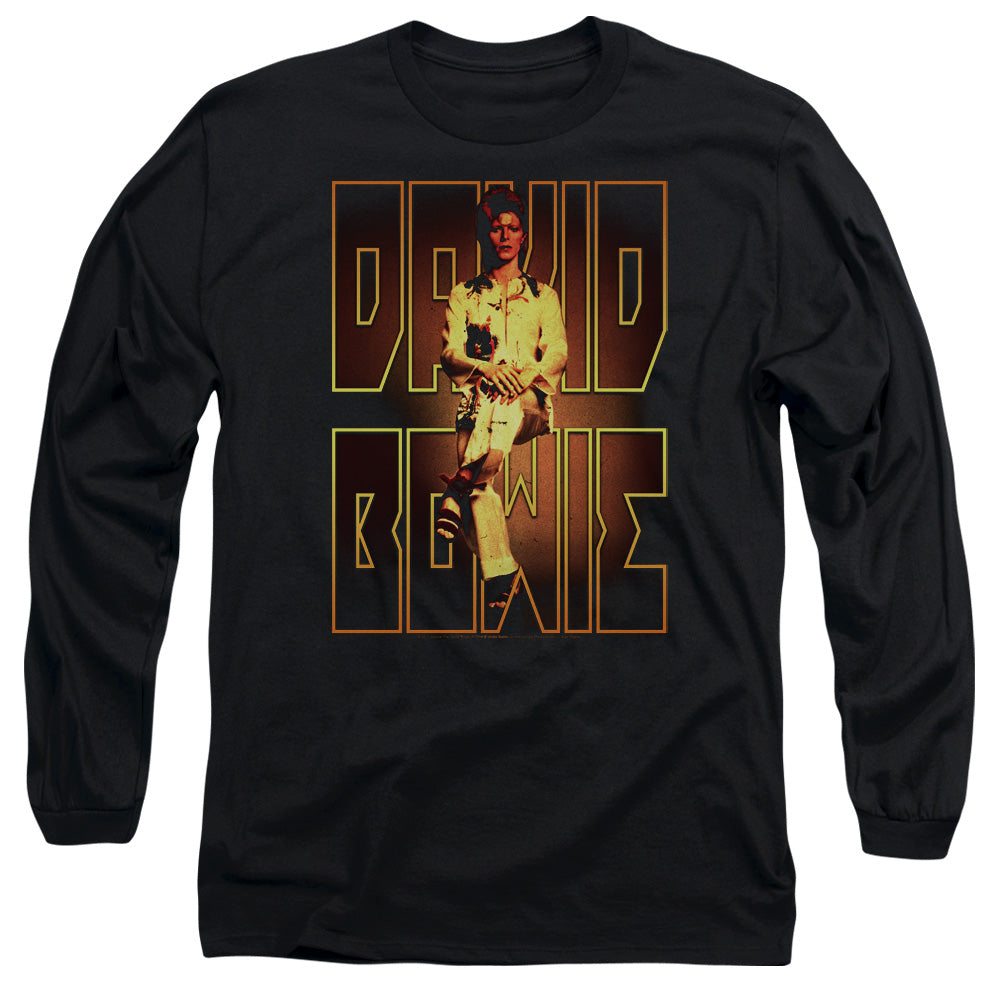 David Bowie Perched Long Sleeve T-Shirt