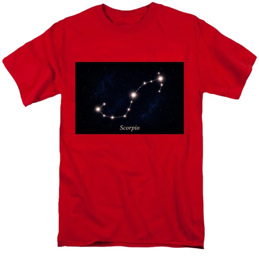 Scorpio Stars Red