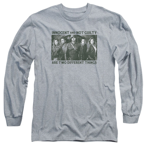 Arrow Innocent and Not Guilty Long Sleeve T-Shirt