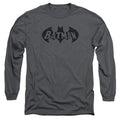 Batman Crackle Bat Long Sleeve T-Shirt