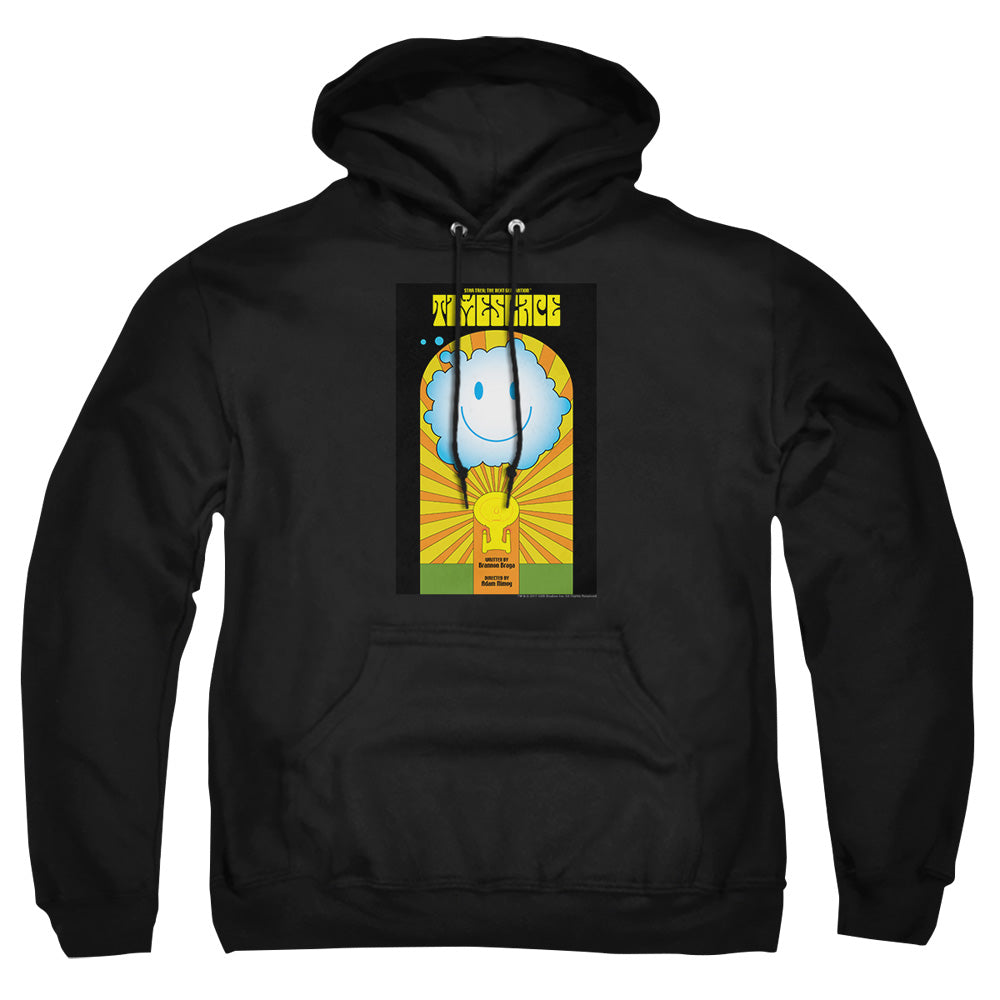 Star Trek Timescape Black Pullover Hoodie