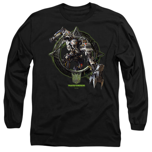 Transformers Transit Circle Frame Long Sleeve T-Shirt