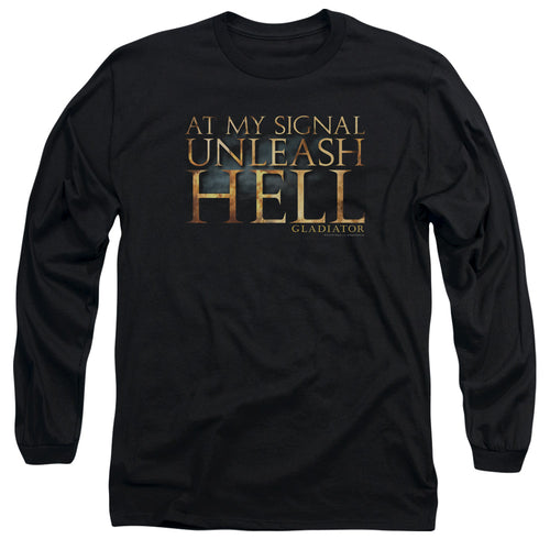 Gladiator Unleash Hell Long Sleeve T-Shirt