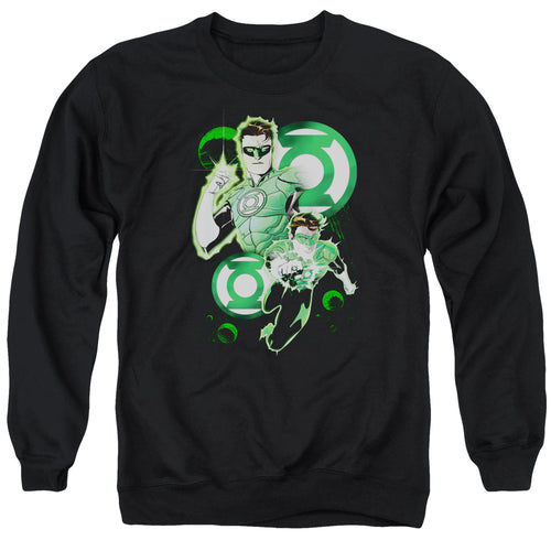 Justice League Gl In Action Crewneck Sweatshirt