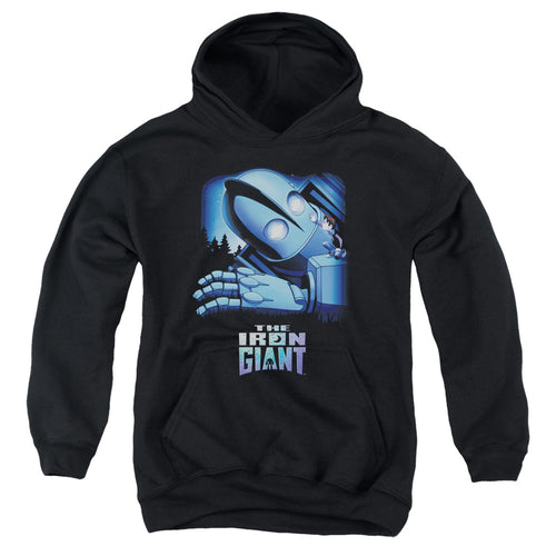 The Iron Giant Giant And Hogarth Youth Hoodie