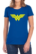 DC Comics Wonder Woman Logo Womens T-Shirt