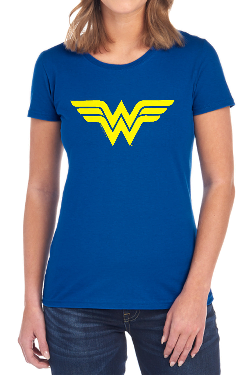 DC Comics Wonder Woman Logo Womens T-Shirt