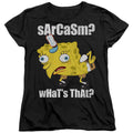 Spongebob Squarepants Sarcasm Meme Womens T-Shirt