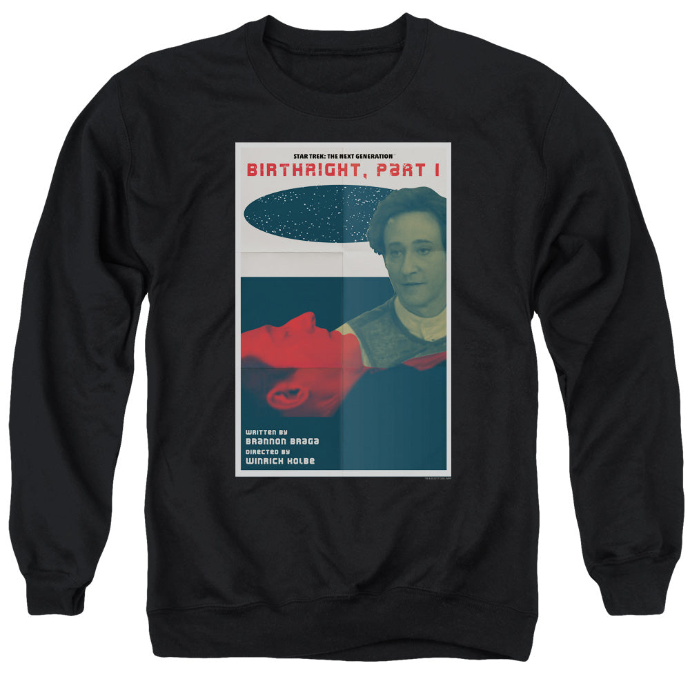 Star Trek Birthright Part I Black Crewneck Sweatshirt