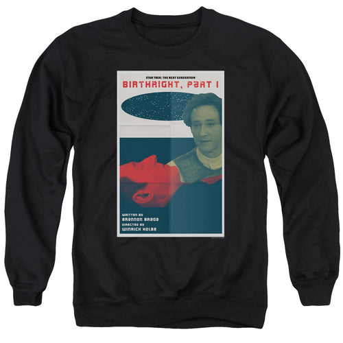 Star Trek Birthright Part I Black Crewneck Sweatshirt