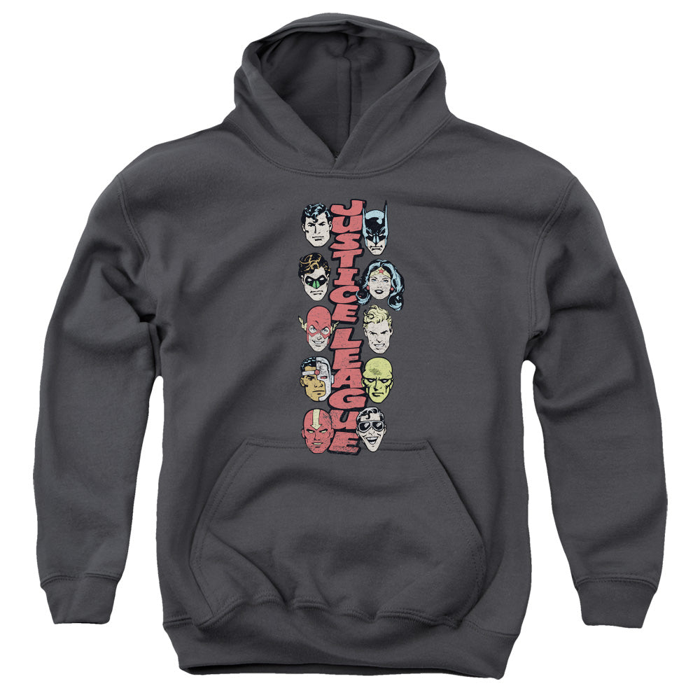 Green Lantern Stacked Justice Youth Hoodie
