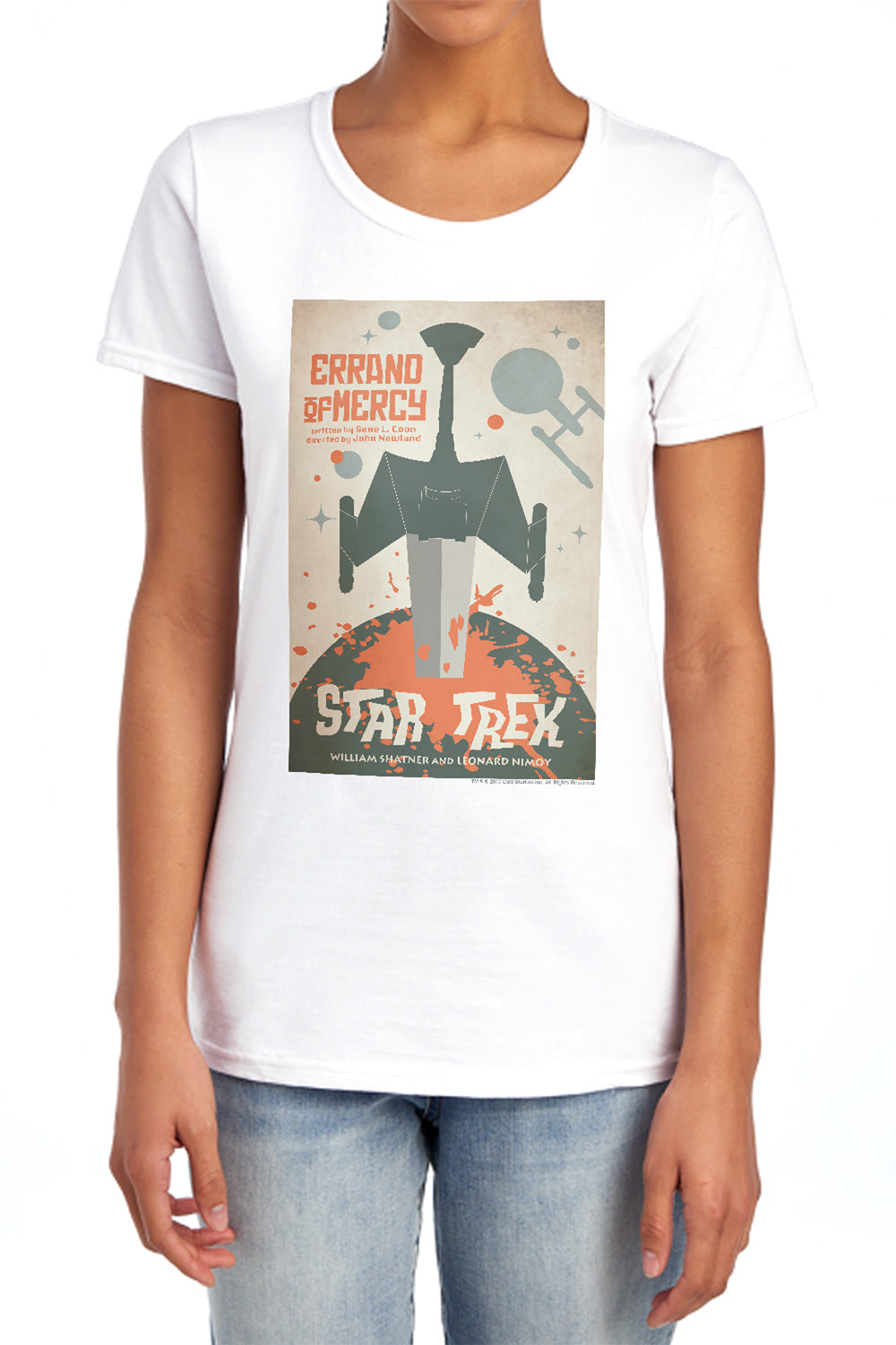 Star Trek Juan Ortiz Errand of Mercy Womens T-Shirt