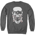 Green Lantern Black Lantern Skull Crewneck Sweatshirt