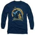 Batman Nightwing Moon Long Sleeve T-Shirt