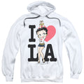 Betty Boop I Heart La Pullover Hoodie