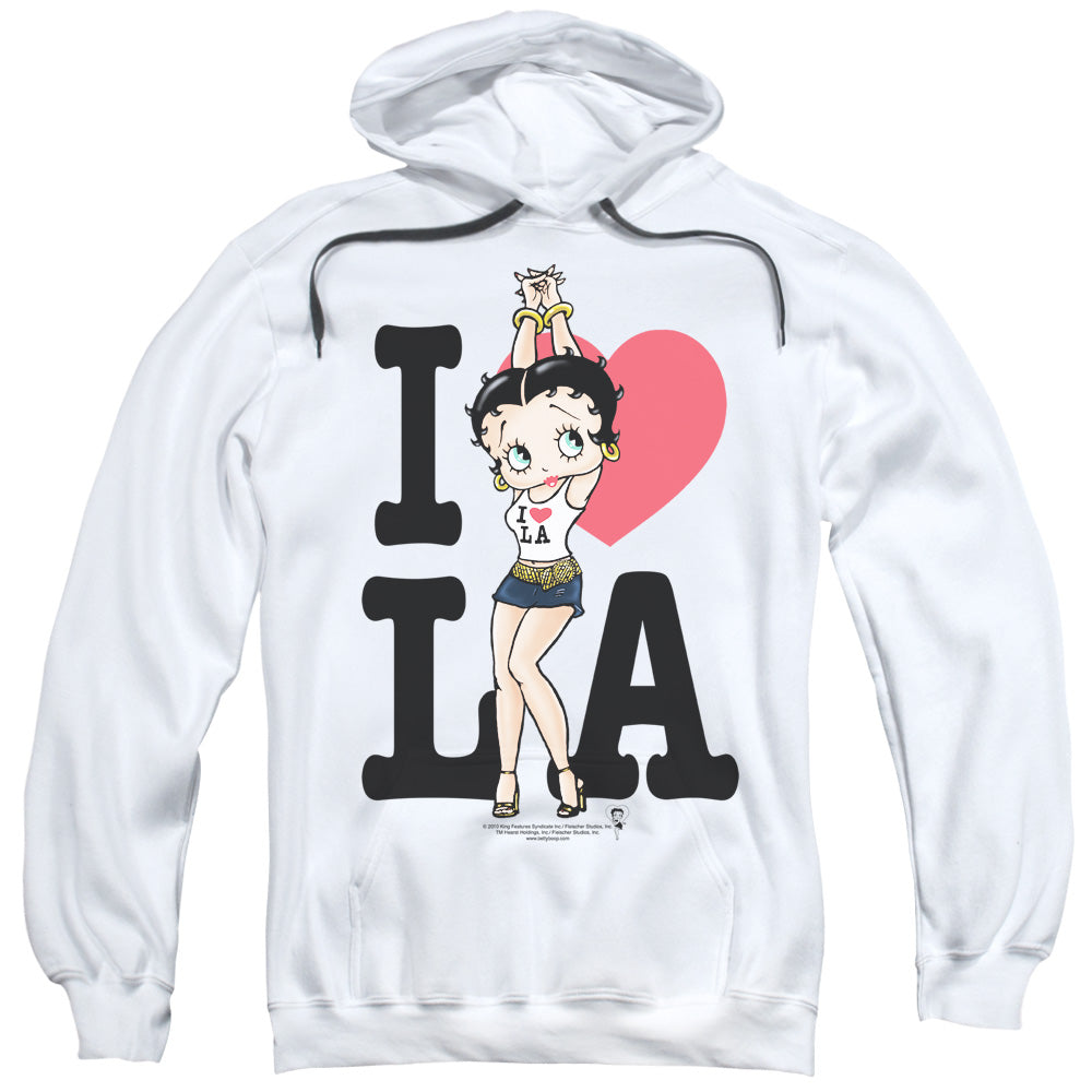 Betty Boop I Heart La Pullover Hoodie
