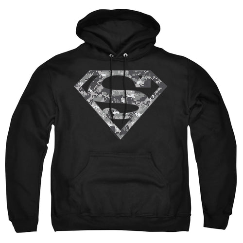 Superman Urban Camo Shield Pullover Hoodie