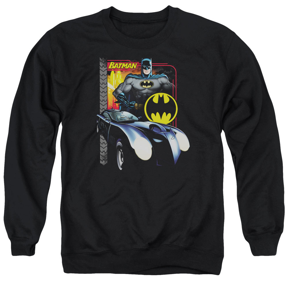 Batman Bat Racing Crewneck Sweatshirt