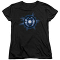 Green Lantern Indigo Glow Womens T-Shirt