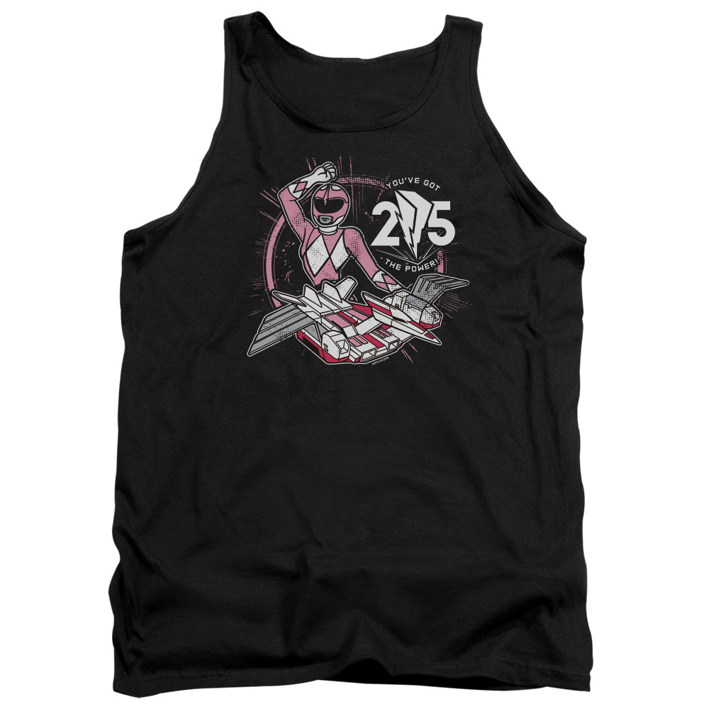 Mighty Morphin Power Rangers Pink 25 Tank Top