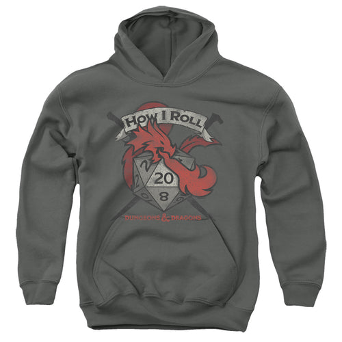 Dungeons & Dragons How I Roll D and D Youth Hoodie