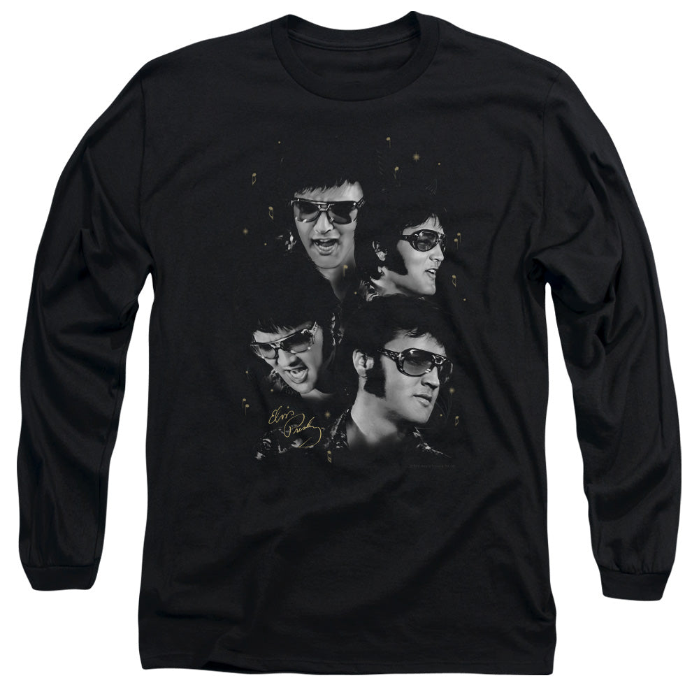 Elvis Presley Faces Long Sleeve T-Shirt