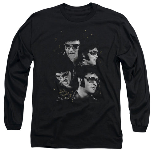 Elvis Presley Faces Long Sleeve T-Shirt