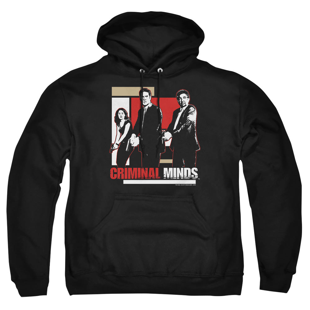 Criminal Minds Guns Drawn Pullover Hoodie