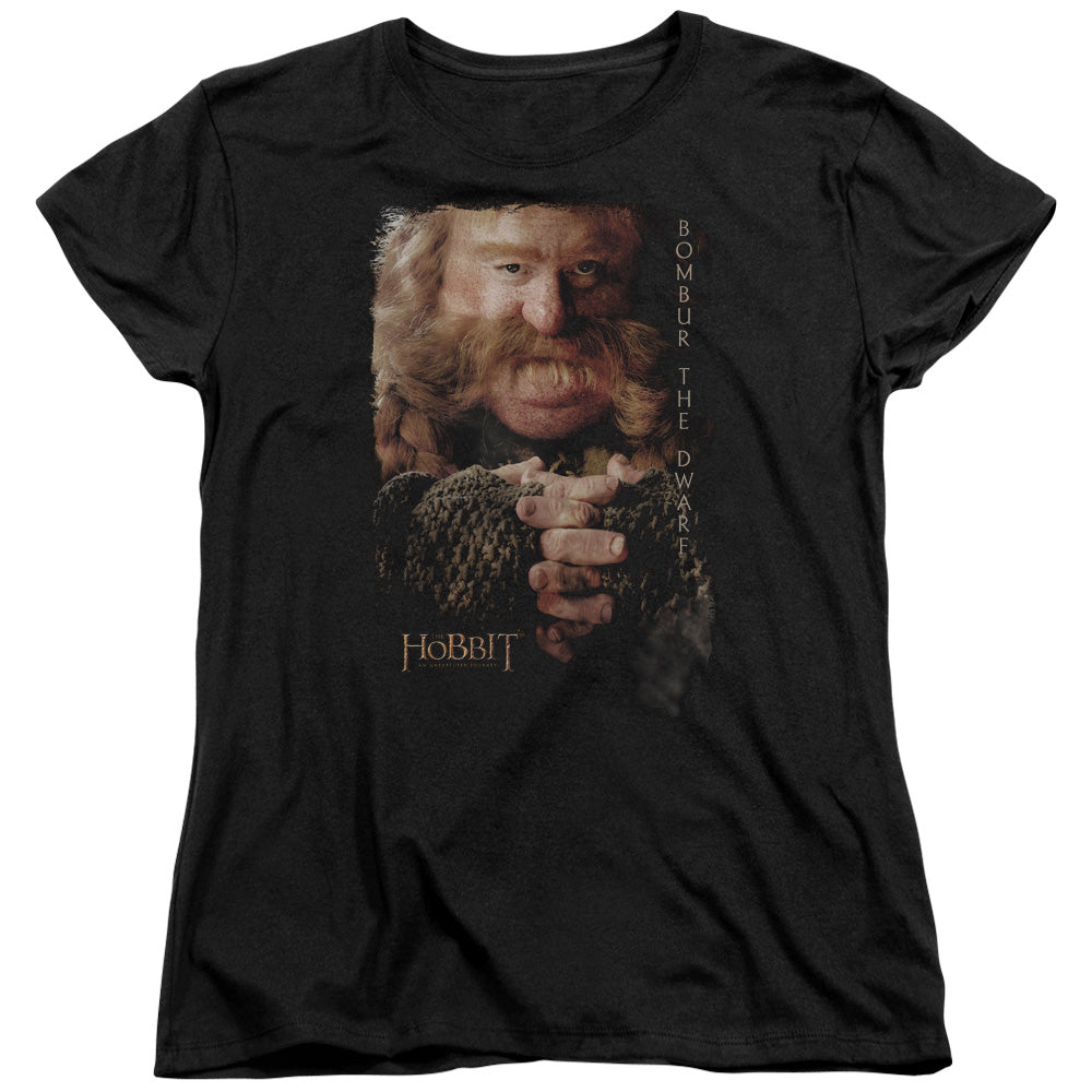 The Hobbit Bombur Portrait Womens T-Shirt