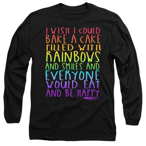 Mean Girls Rainbows and Cake Long Sleeve T-Shirt