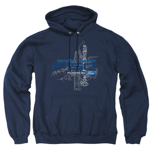 Ford Engine Schematic Pullover Hoodie