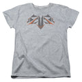 Batman v Superman Tech Bat Logo Womens T-Shirt