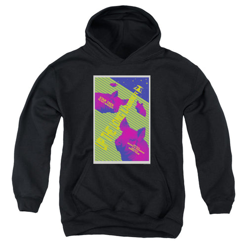 Star Trek Up the Long Ladder Black Youth Hoodie