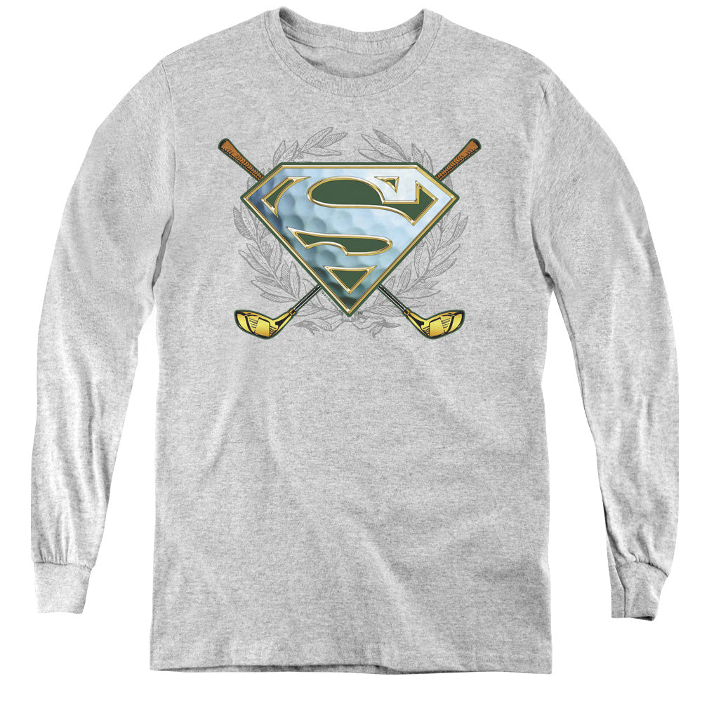 Superman Fore! Youth Long Sleeve T-Shirt