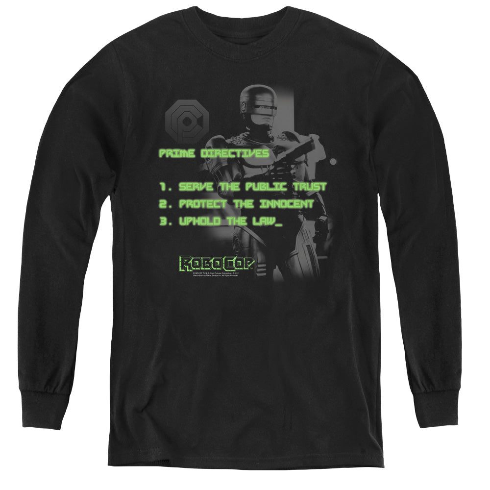 RoboCop Prime Directives Youth Long Sleeve T-Shirt