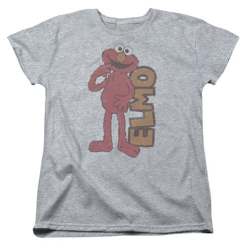 Sesame Street Vintage Elmo Womens T-Shirt