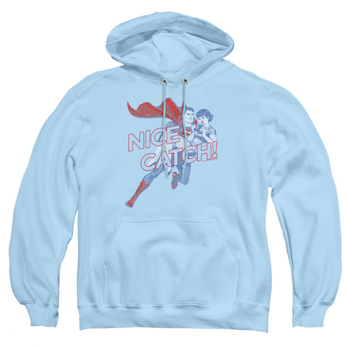 Superman Nice Catch Pullover Hoodie